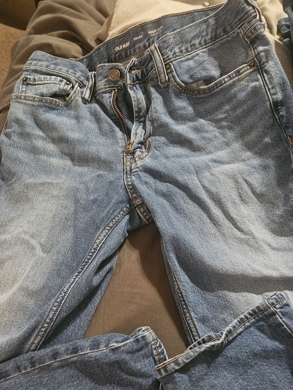 Old Navy Men's Light Blue Denim Jeans 30x30